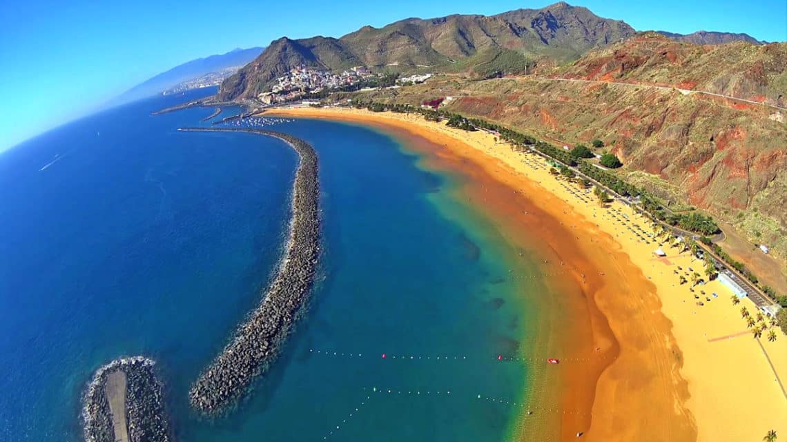 Las Teresitas legszebb strandok Tenerife