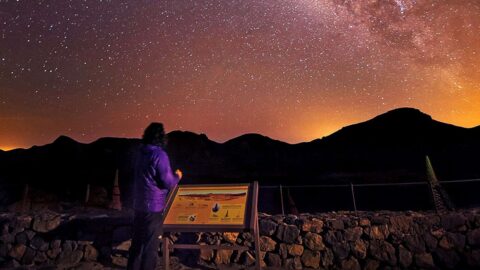 Teide naplemente es csillagles