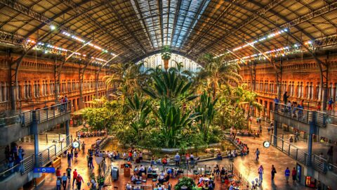 Atocha palyaudvar tortenete Madrid