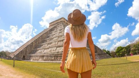 Chichen Itza tortenete Mexiko