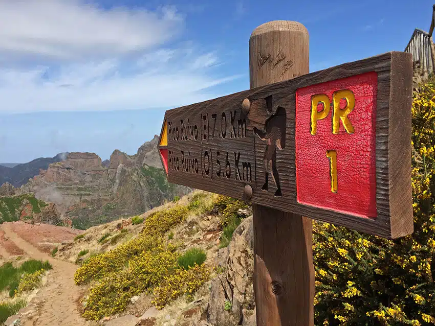Madeira túraútvonalai