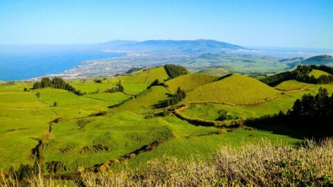 Sete Cidades kilatok Azori szigetek