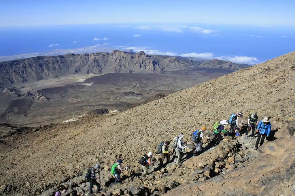 Teide megmászása