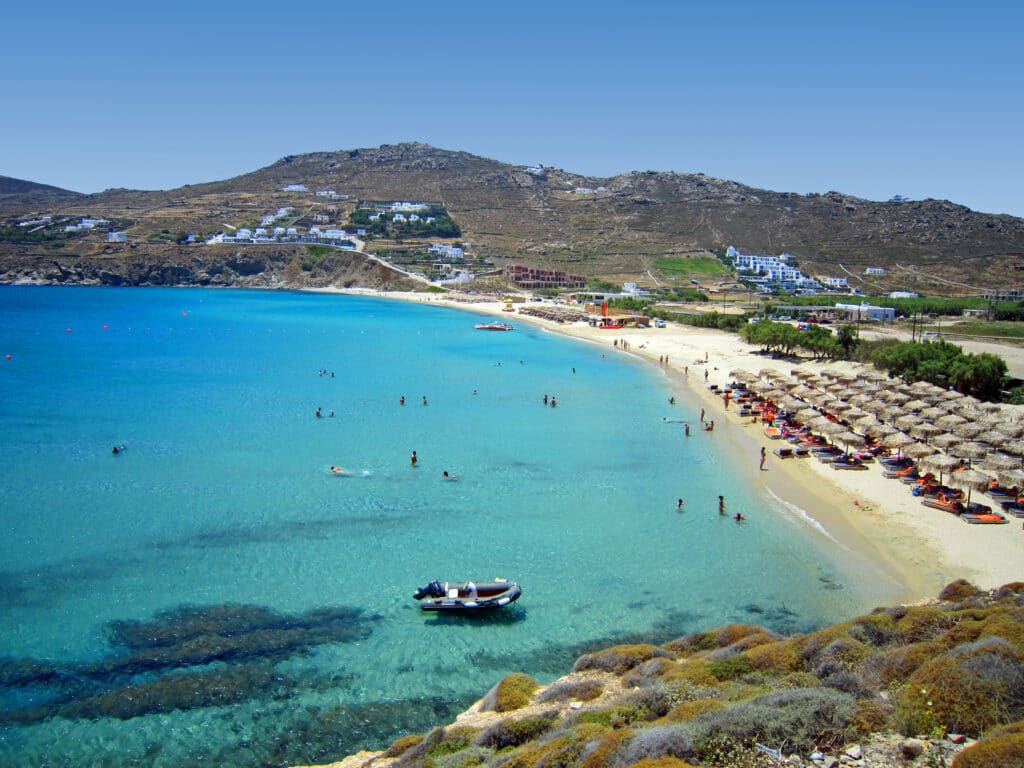 strandok Mykonos