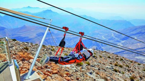 Zipline palya Ras Al Khaimah