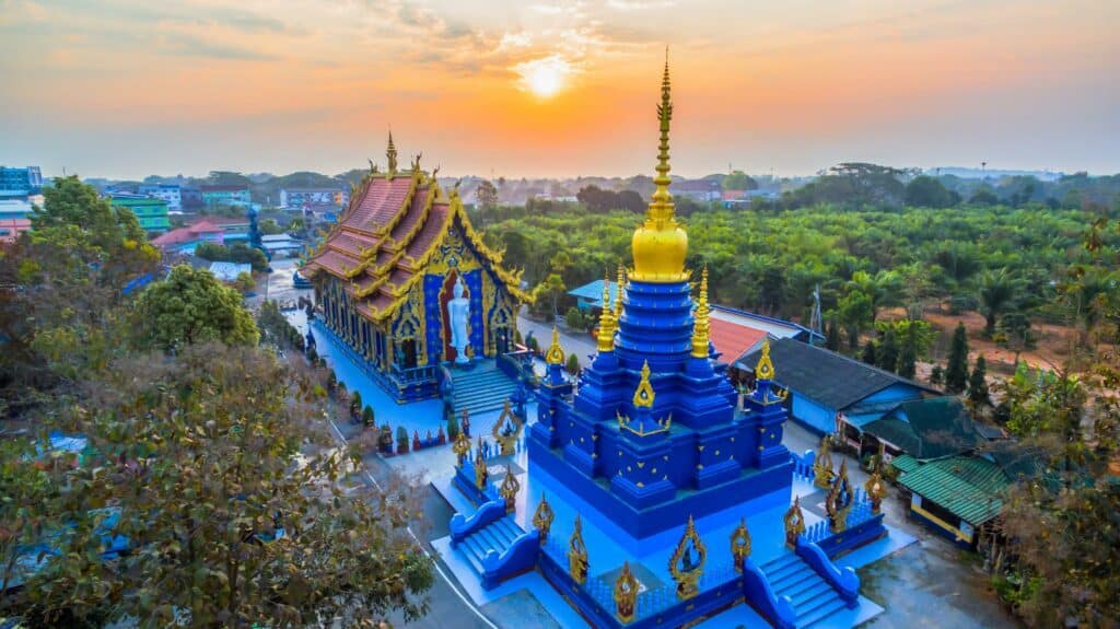 Chiang Rai Kék Templom