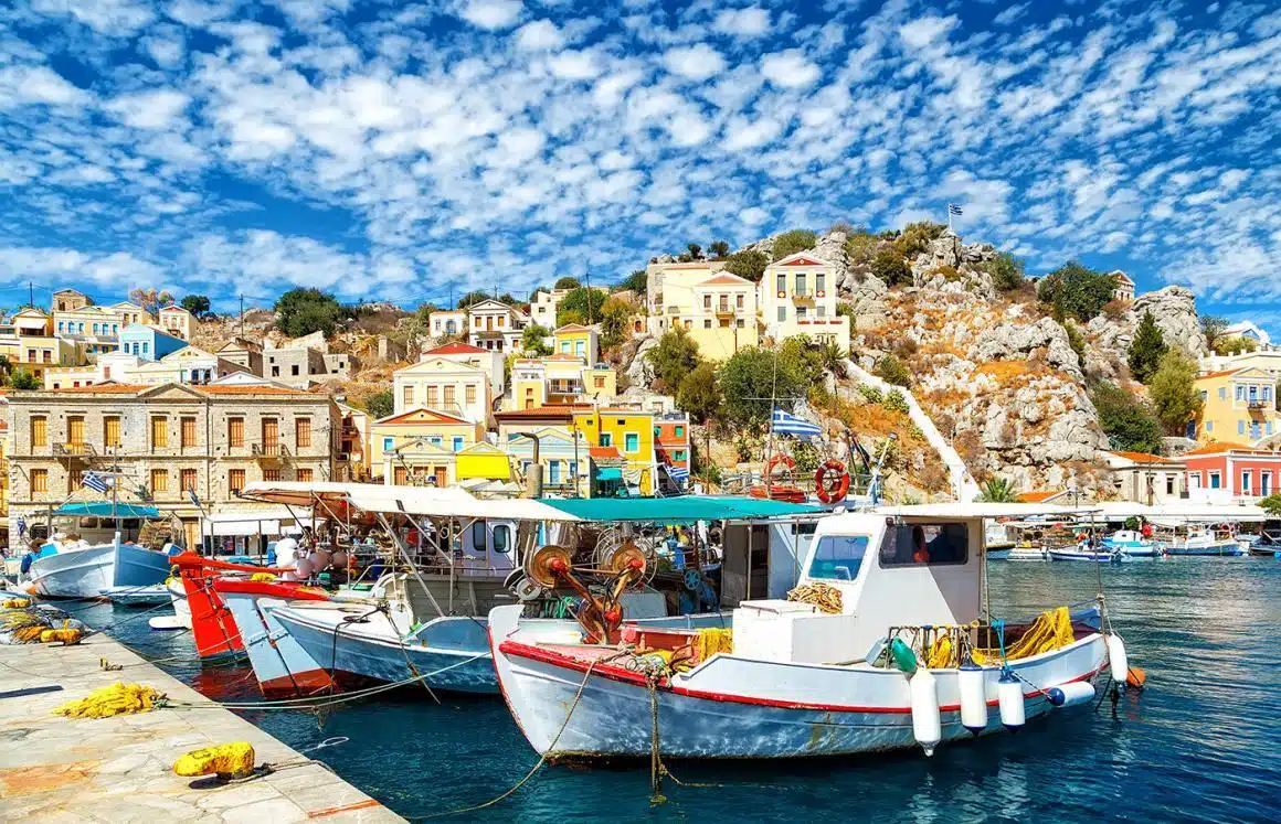 Latnivalok Symi szigeten