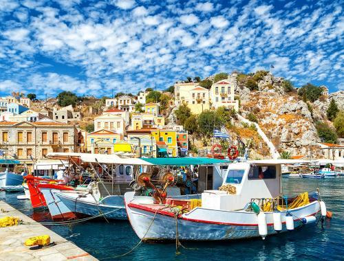 Latnivalok Symi szigeten