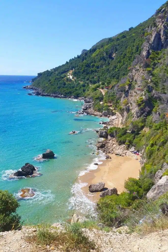 Korfu strandjai