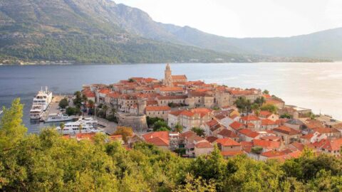 korcula-sziget uti tippek