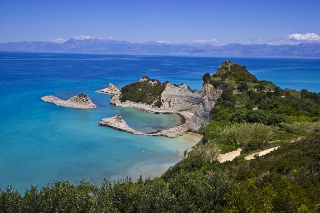 Korfu strandjai