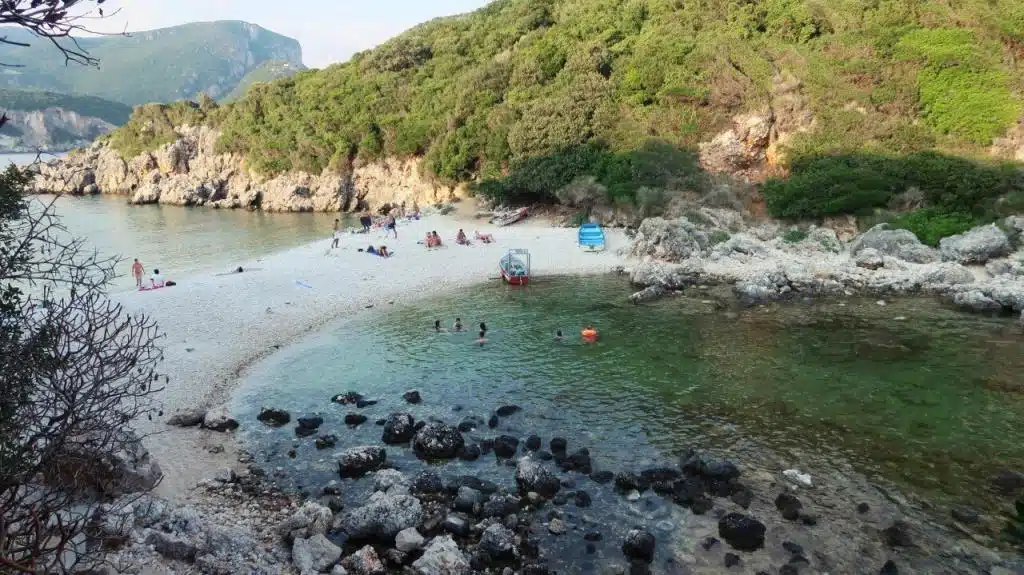 Korfu strandjai