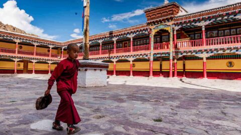 Ladakh India Hemis kolostor kalanutazas