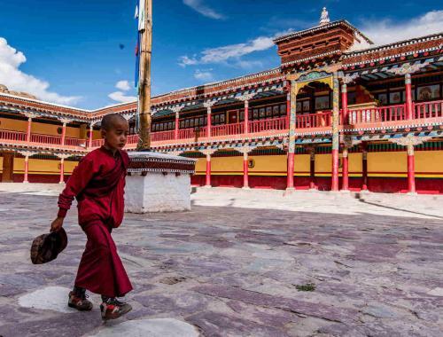 Ladakh India Hemis kolostor kalanutazas