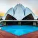 Delhi Lotusz Templom