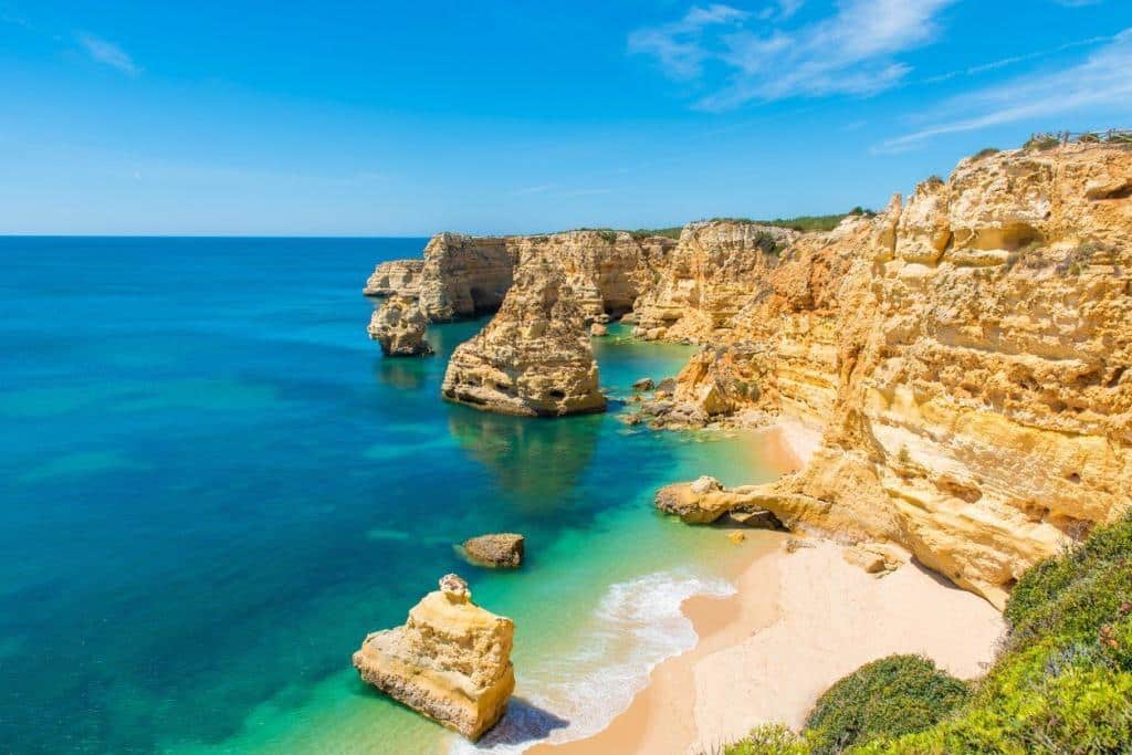 Algarve strandok