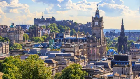 edinburgh latnivalok skocia utazas