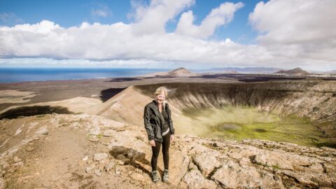 Lanzarote Caldera Blanca túra