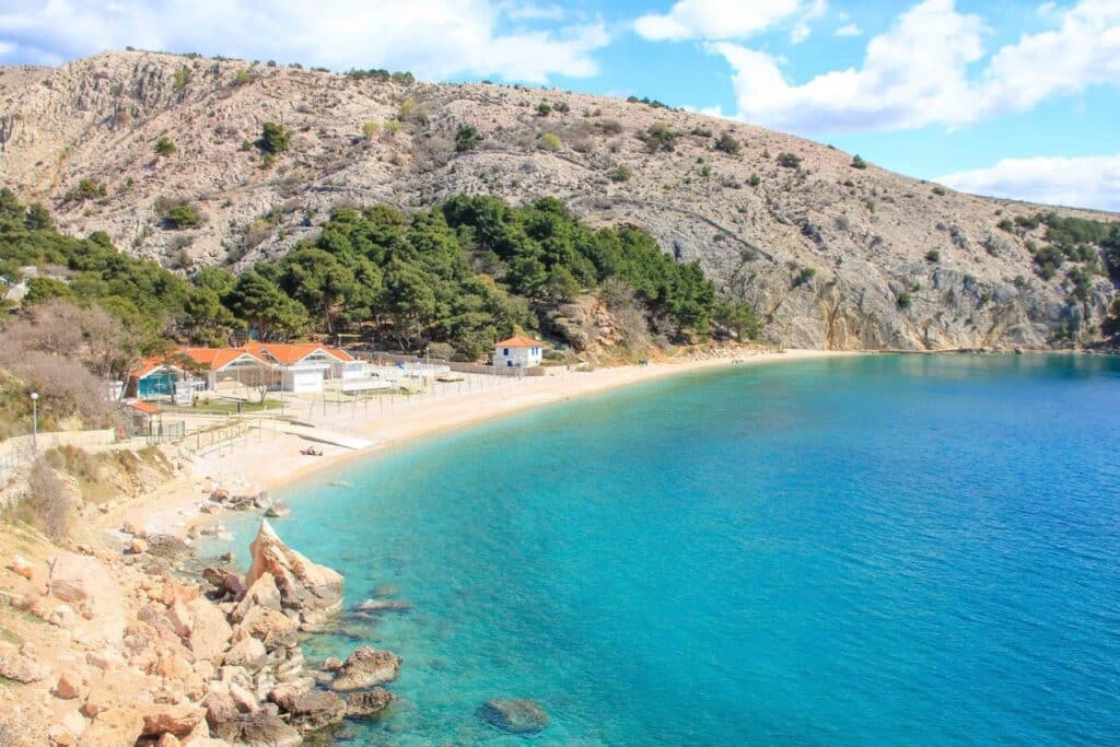 Krk strandjai
