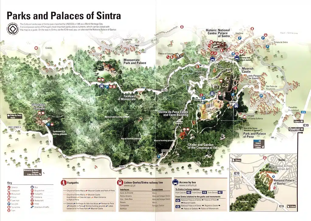 Sintra látnivalók