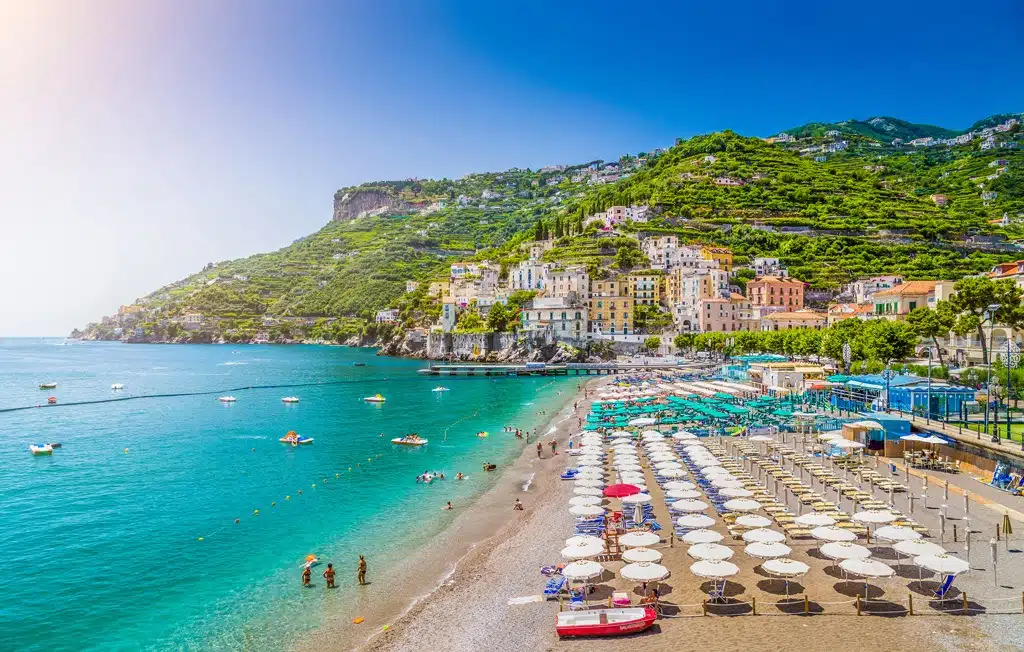 Amalfi part látnivalók