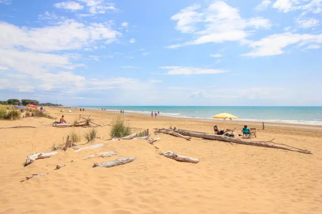 Bibione strandok