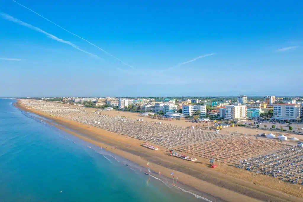 Bibione strandok