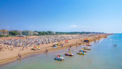 Olaszordzág Bibione strandok