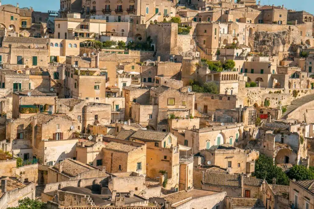 Matera látnivalók