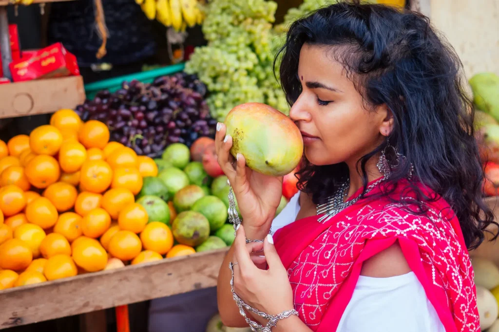 Gyümölcsök India körutazás