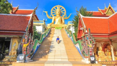 Thaiföld - Nagy Buddha templom Koh Samui