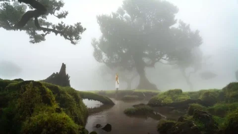 Fanal erdő Madeira