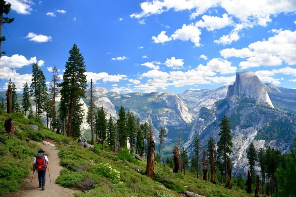 Yosemite Nemzeti Park túraútvonal