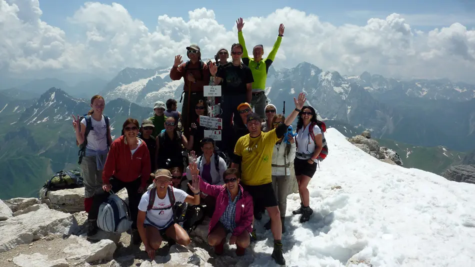 Dolomitok gyalogtúra