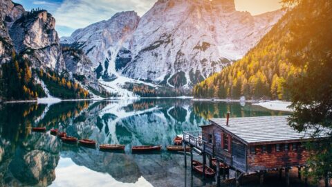 lago braies Dolomitok legszebb tava