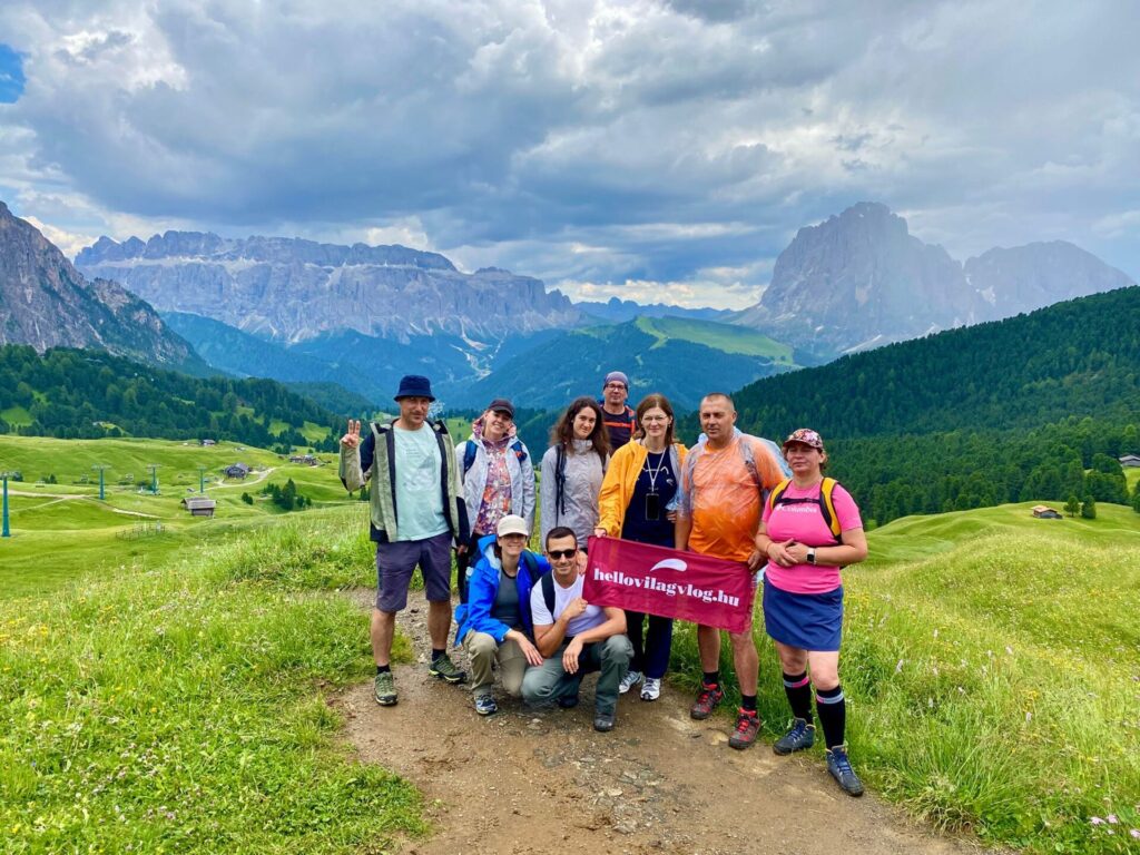Dolomitok gyalogtúra 2026