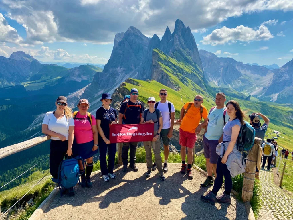 Dolomitok gyalogtúra 2026
