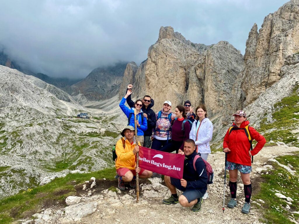 Dolomitok gyalogtúra