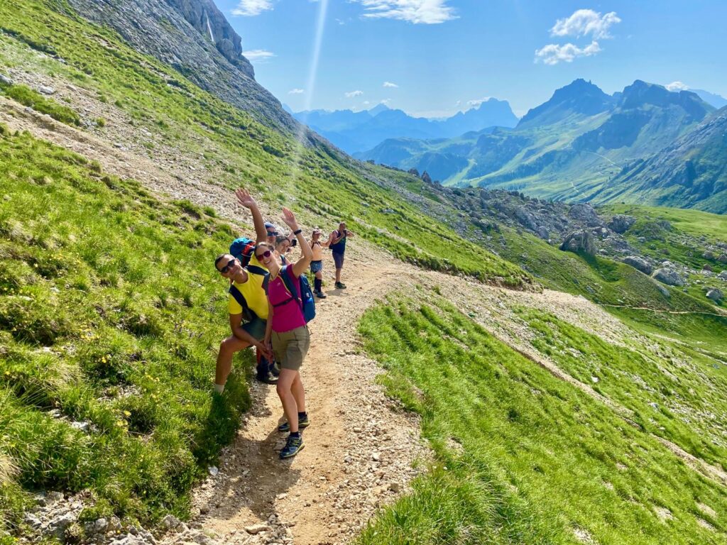 Dolomitok gyalogtúra