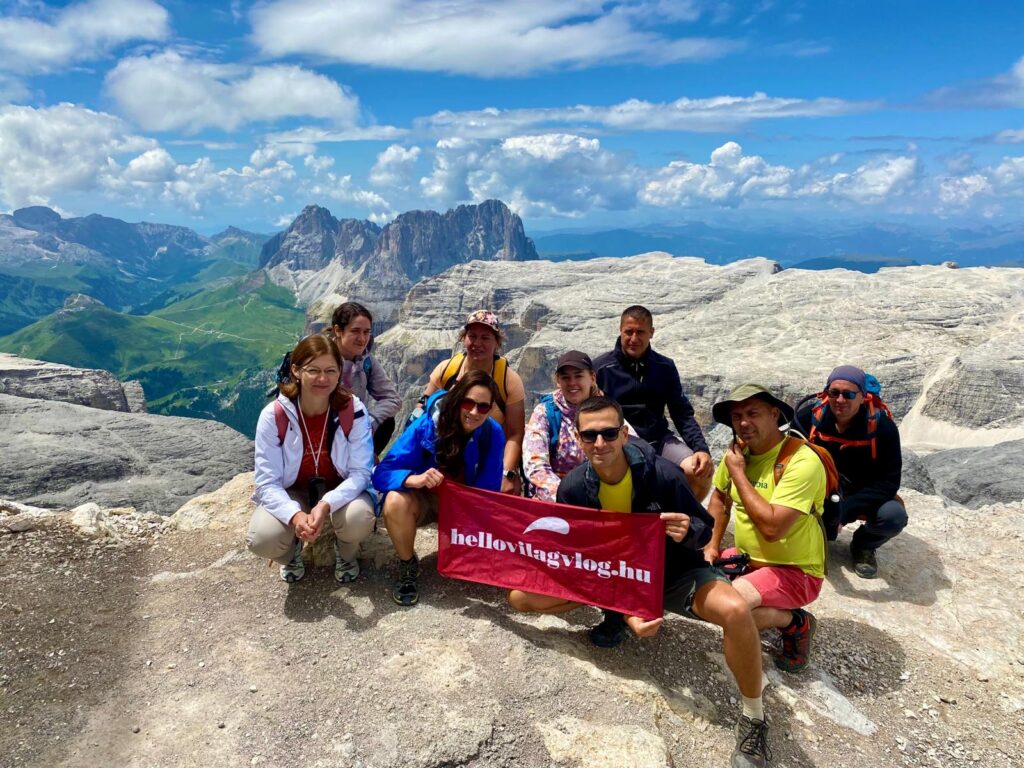 Dolomitok gyalogtúra