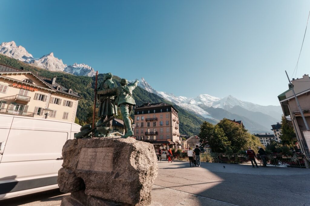 Chamonix gyalogtúrák Mont Blanc
