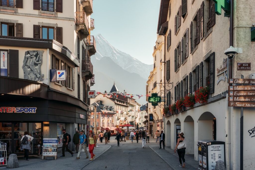 Chamonix gyalogtúrák Mont Blanc