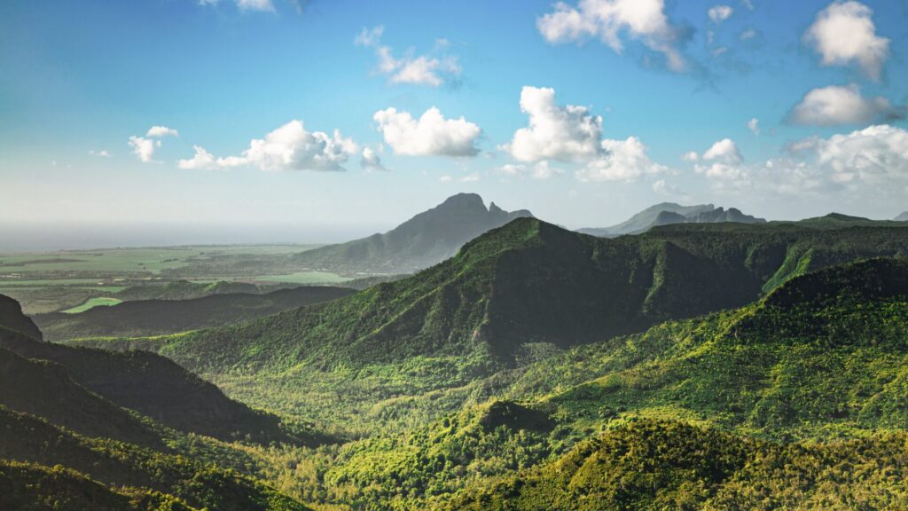 Mauritius körutazás hegyek