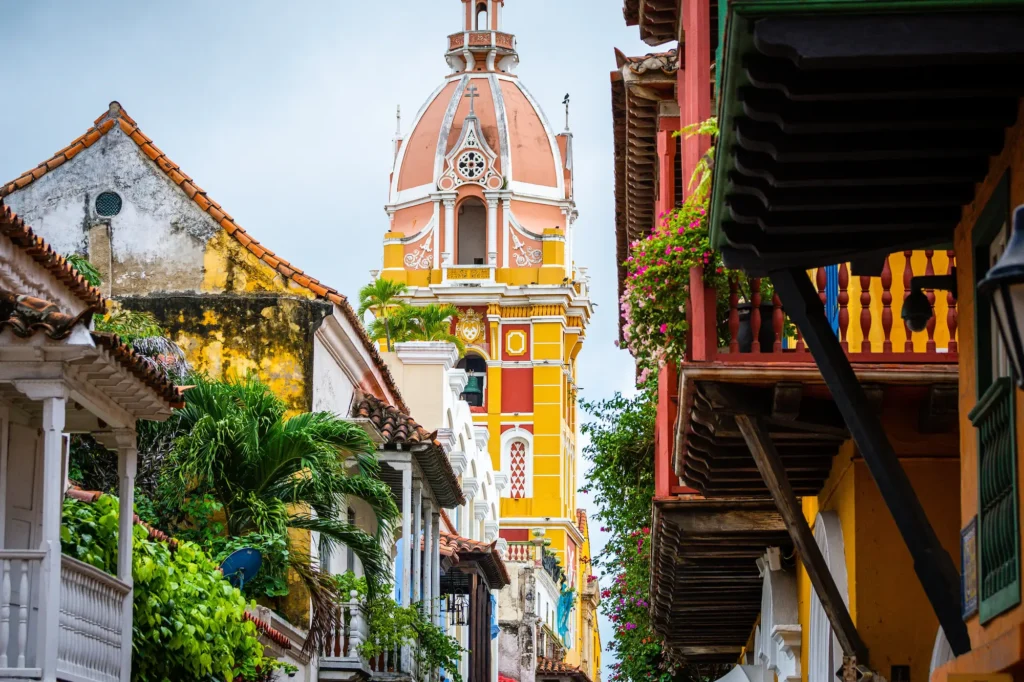 Kolumbia kalandtúra Cartagena óváros