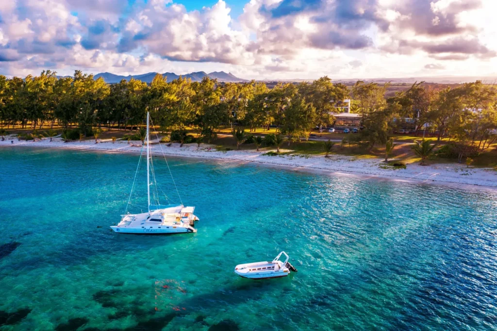 Mauritius körutazás katamarán