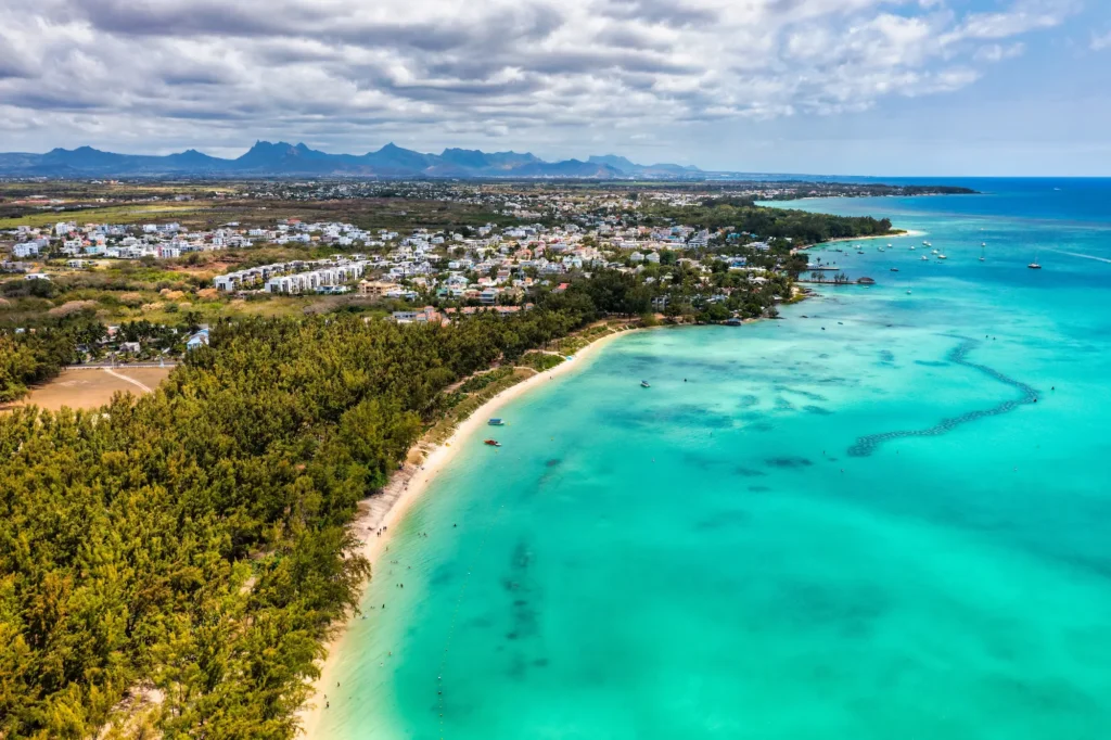 Mauritius körutazás partszakasz
