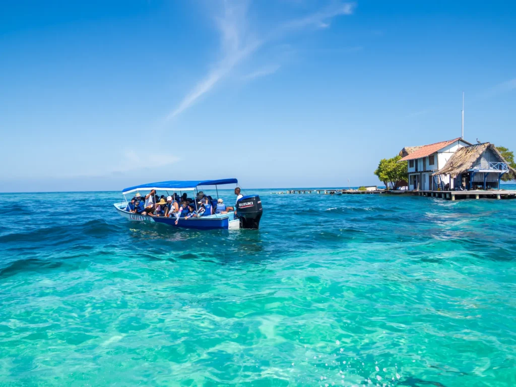 Kolumbia kalandtúra Cartagena Karib-tenger