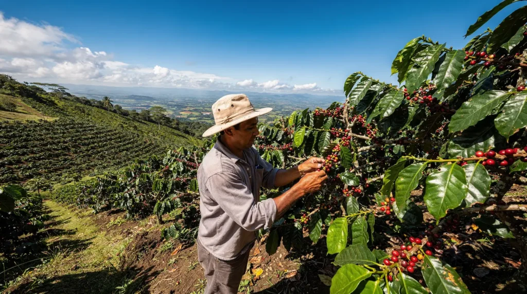 Costa Rica körutazás kávé